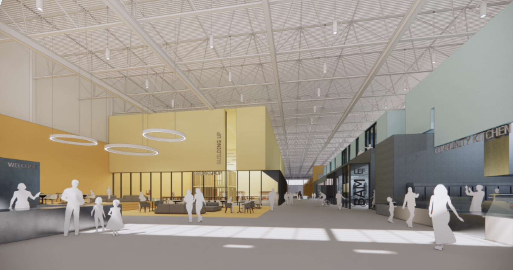 Community Hub in Downsview Airport Development